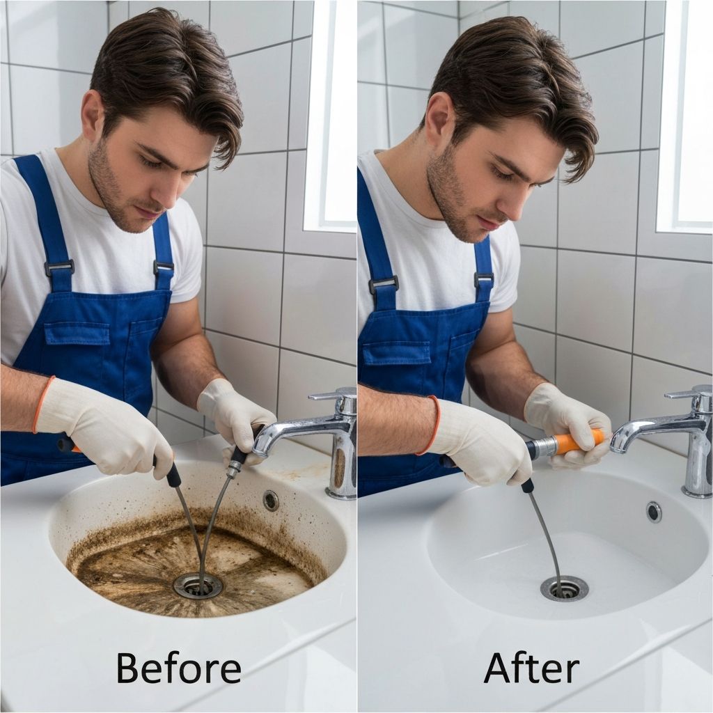 Professional drain cleaning