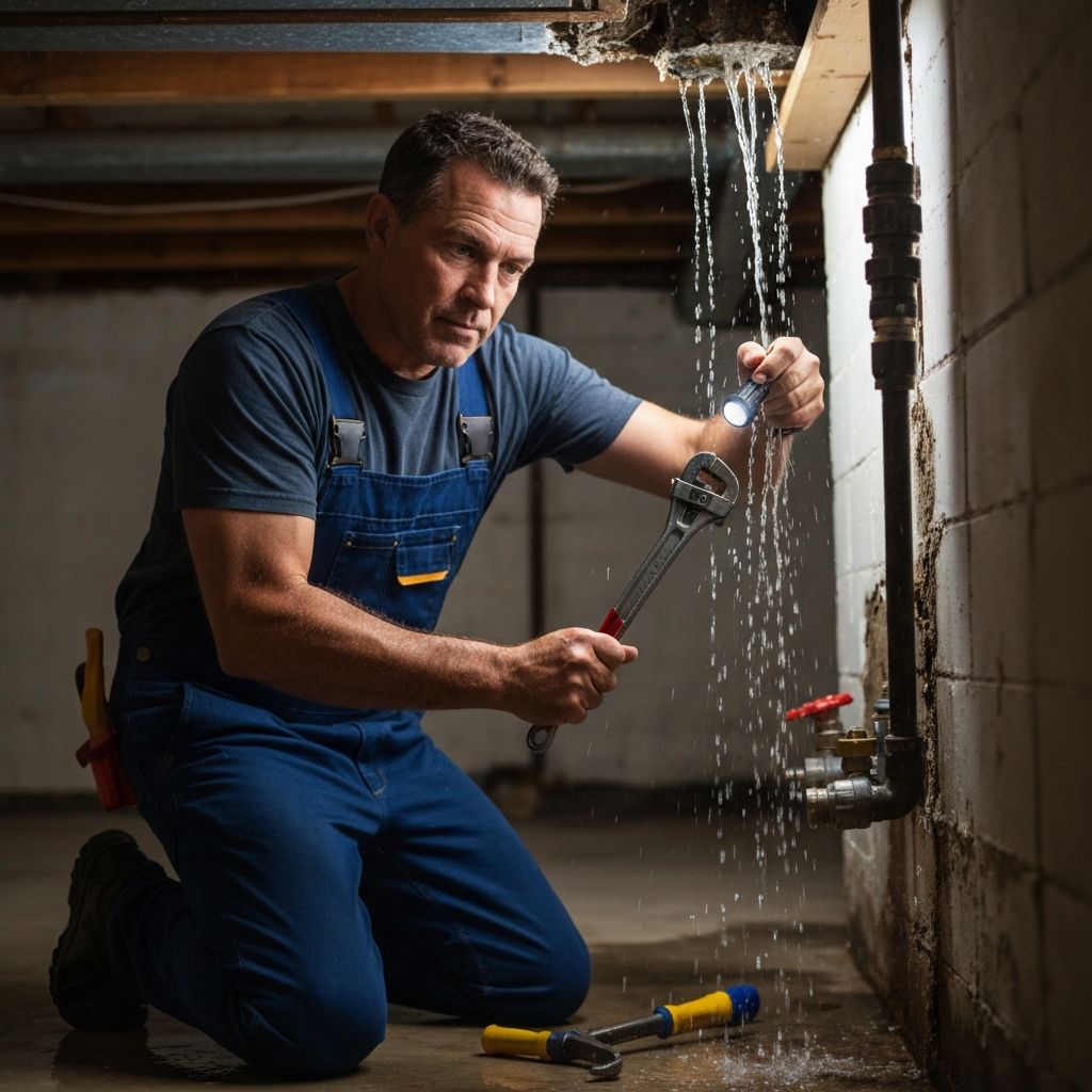 Emergency plumbing response service